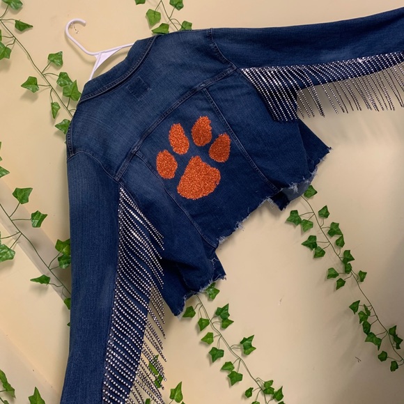 Clemson University Denim Jacket - Picture 4 of 7